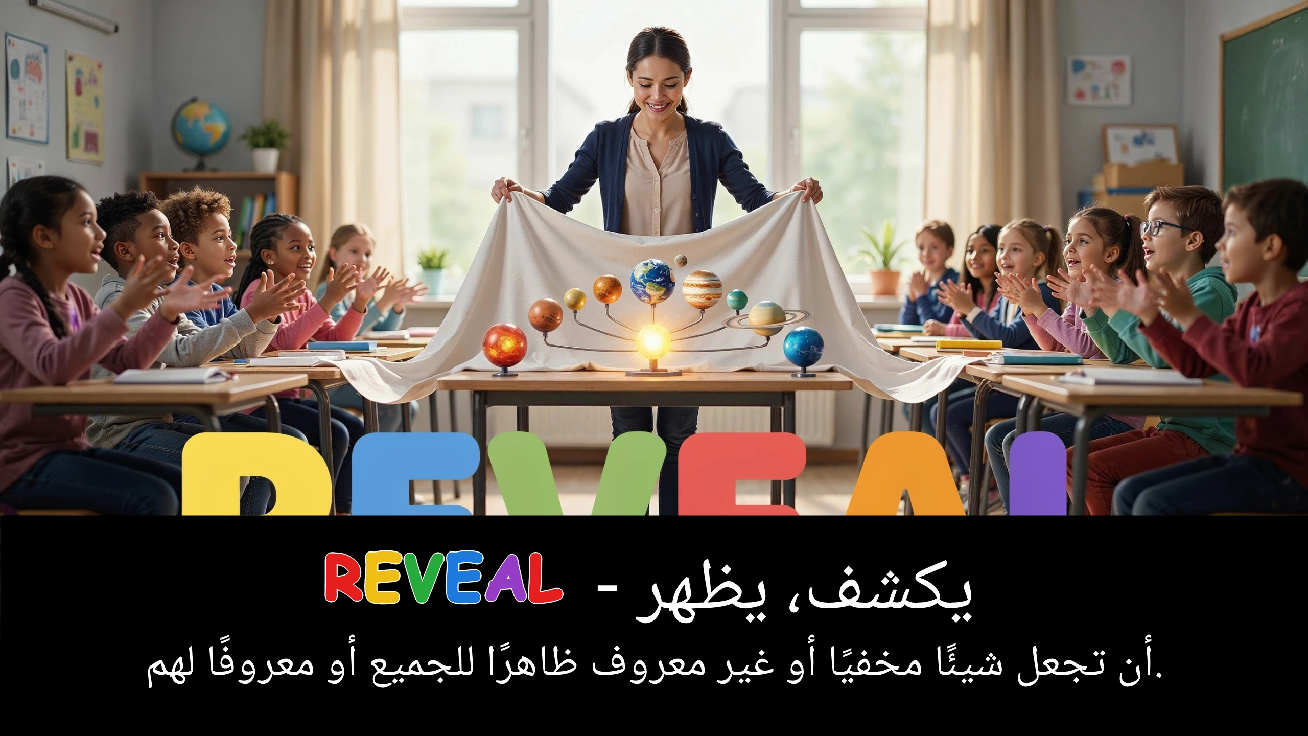 Arabic Illustration for reveal